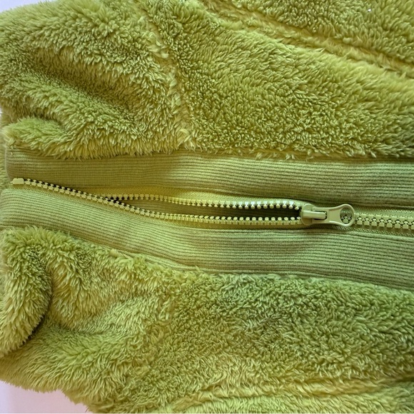 JoyLab Vibrant Green Fleece Top - Picture 4 of 7